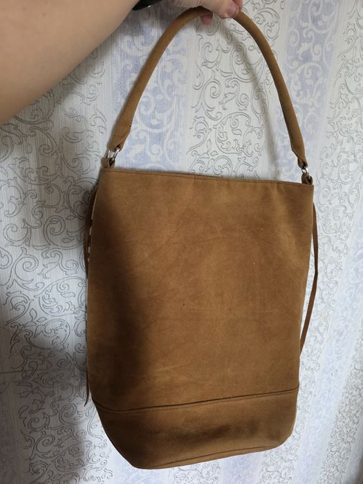 Сумка в стилі бохо замш