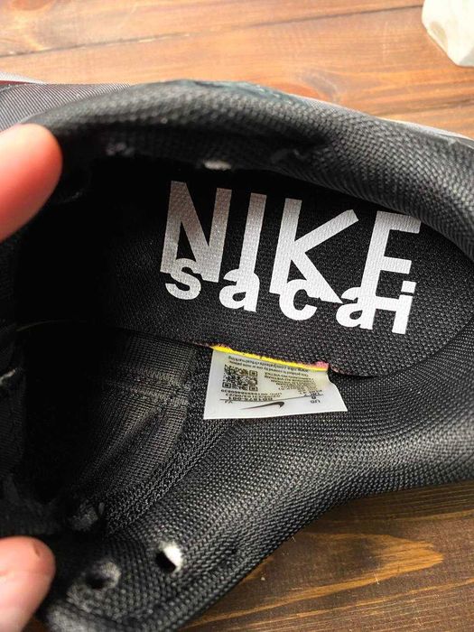‼️Nike Vaporwaffle Sacai Black Gum‼️45 (29 см)