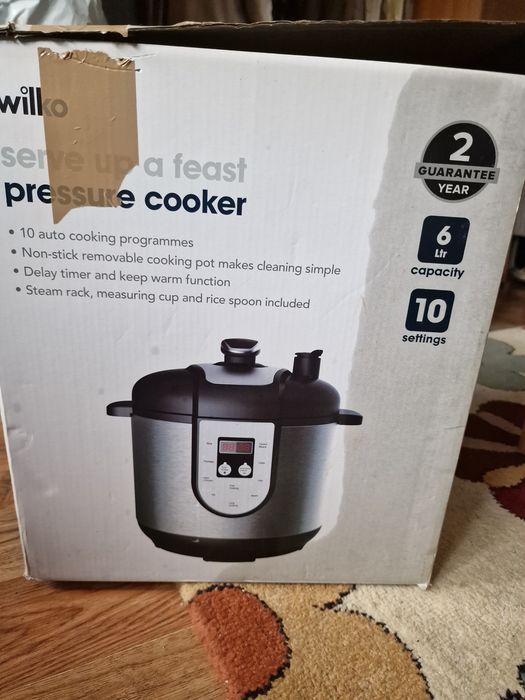 NOWY Szybkowar elektryczny Multicooker Wilko 6L 1000-1200W