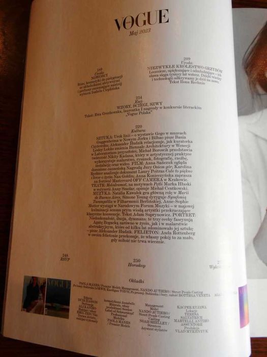 Czasopismo VOGUE nr 05/2023