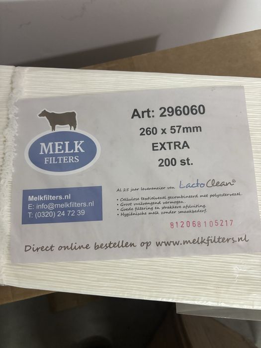 Filtry mleka Delava Alfa Laval Westwafia