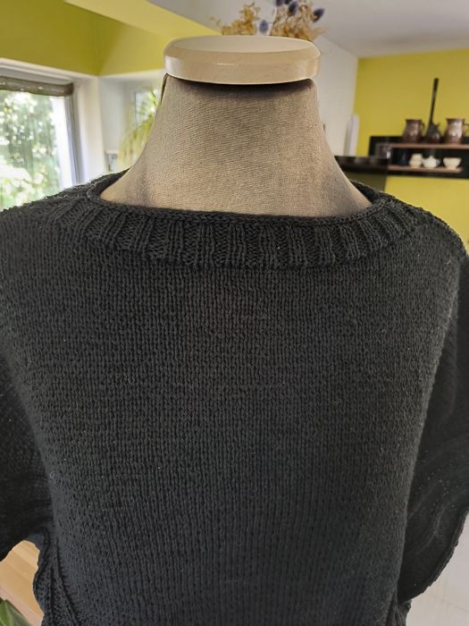 Bluzka kimono bezrękawnik ręcznie robiona