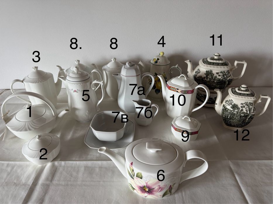 Вінтаж: Новий чайник заварник Villeroy&Boch різні серіі