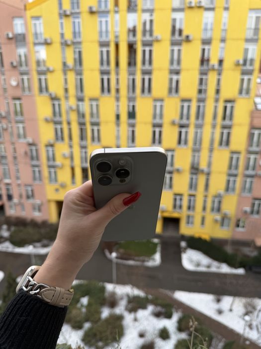 Идеал iPhone 15 Pro Max 256Gb Natural Titanium Neverlock айфон про мах