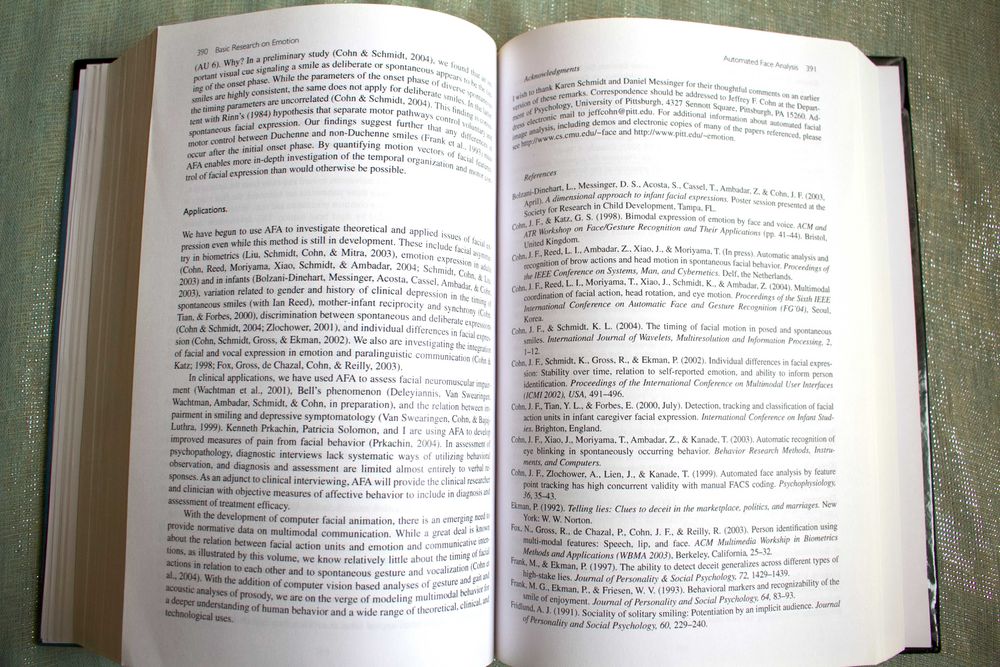 Compilação de Estudos em Facial Action Coding System, por Paul Ekman