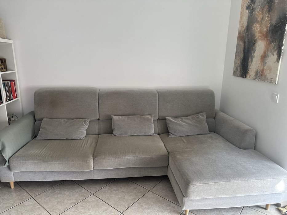 Sofa 3 lugares c chaise longue a esquerda