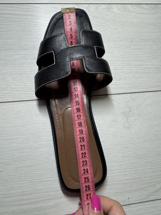 Тапки/шлепки hermes нюанс!!!ТОРГ!!!На ногу 25,5 см