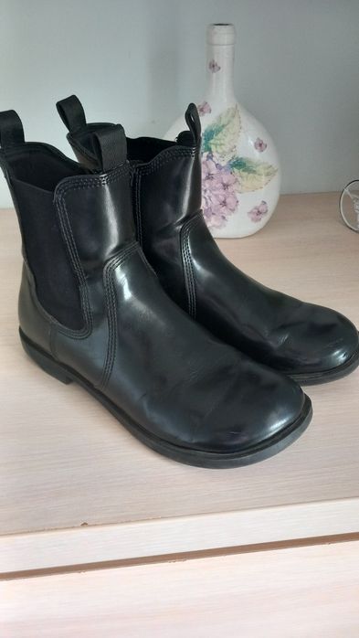 Botki czarne Zara 35