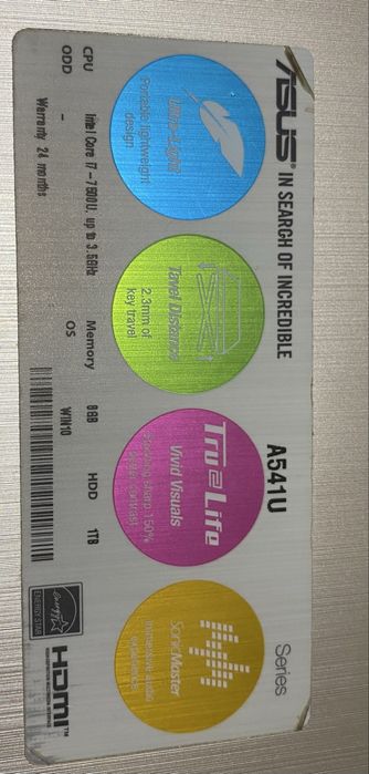 ASUS Laptop and Mouse64737826985729122