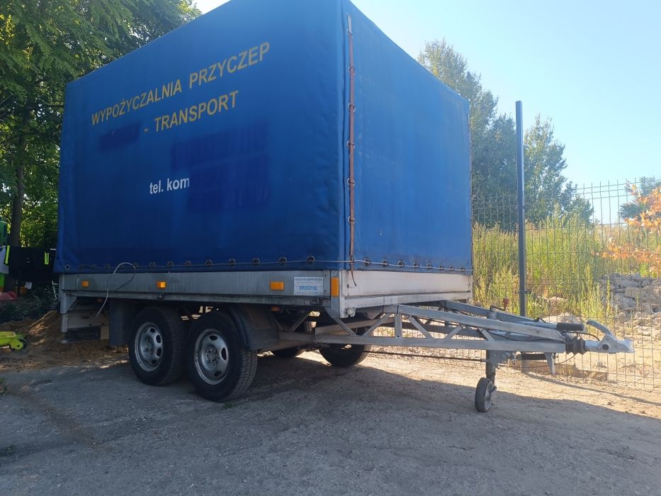 Przyczepka do samochodu osobowego i busa 3m