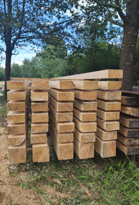 Krokiew 7x14, Płotka 14x14 krokwie, kantówka, deska calówka.