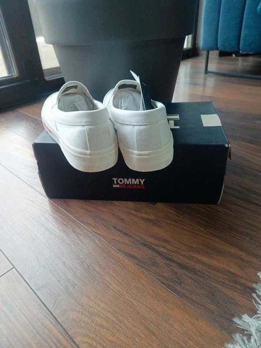 Tenisówki Tommy Jeans Slip On Canvas 43