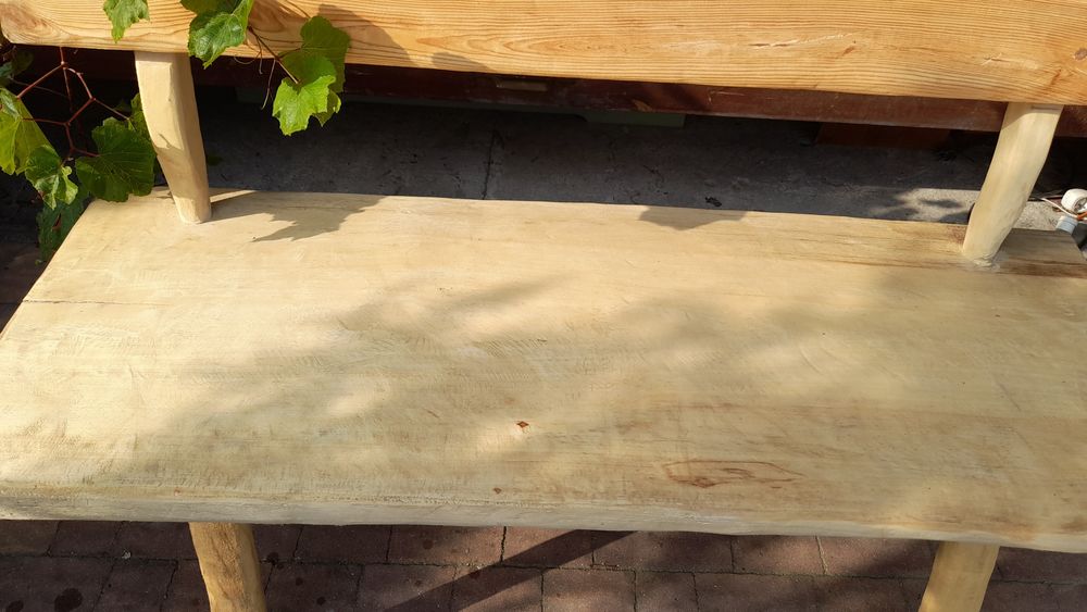 Ręcznie wykonana ławka drewniana - styl,trwałość i naturalne piękno !