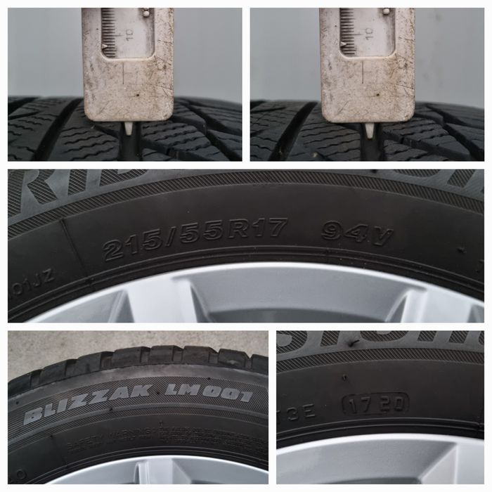 Koła Zimowe Alu 17" VW T-Roc Passat B8 B9 Touran II 5x112 Oryginalne