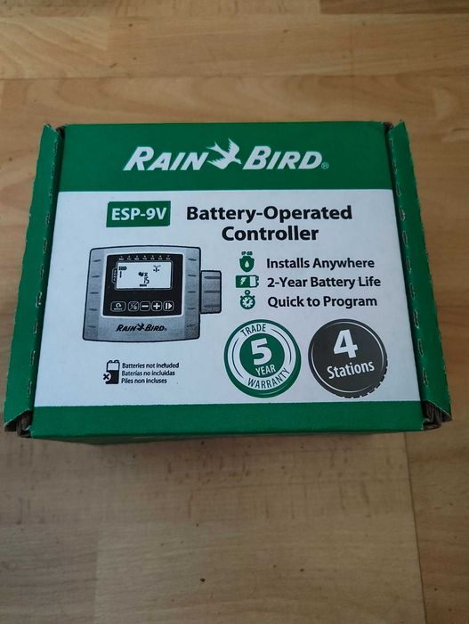Programador para eletroválvula Rain Bird WPX4/ESP 9V