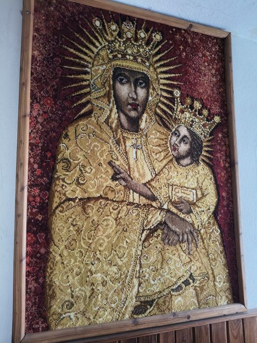 Matka Boża - gobelin, kilim, makatka, dywan na ścianę