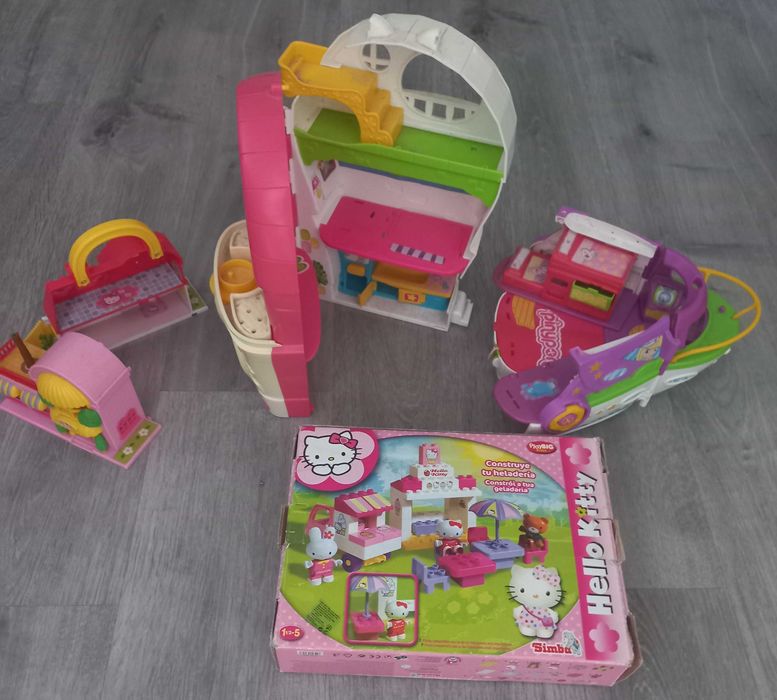 Brinquedos Elsa, pinypon, kitty