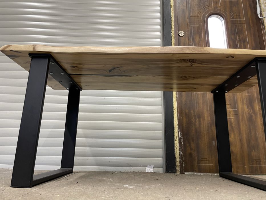 Ława drewniana z orzecha