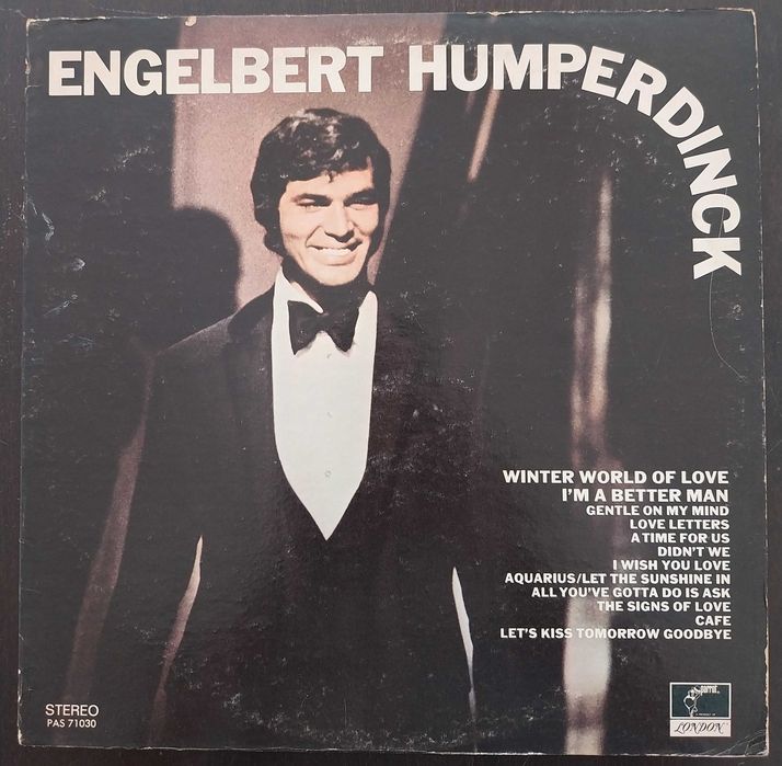 vinil: Engelbert Humperdinck “Engelbert Humperdinck”