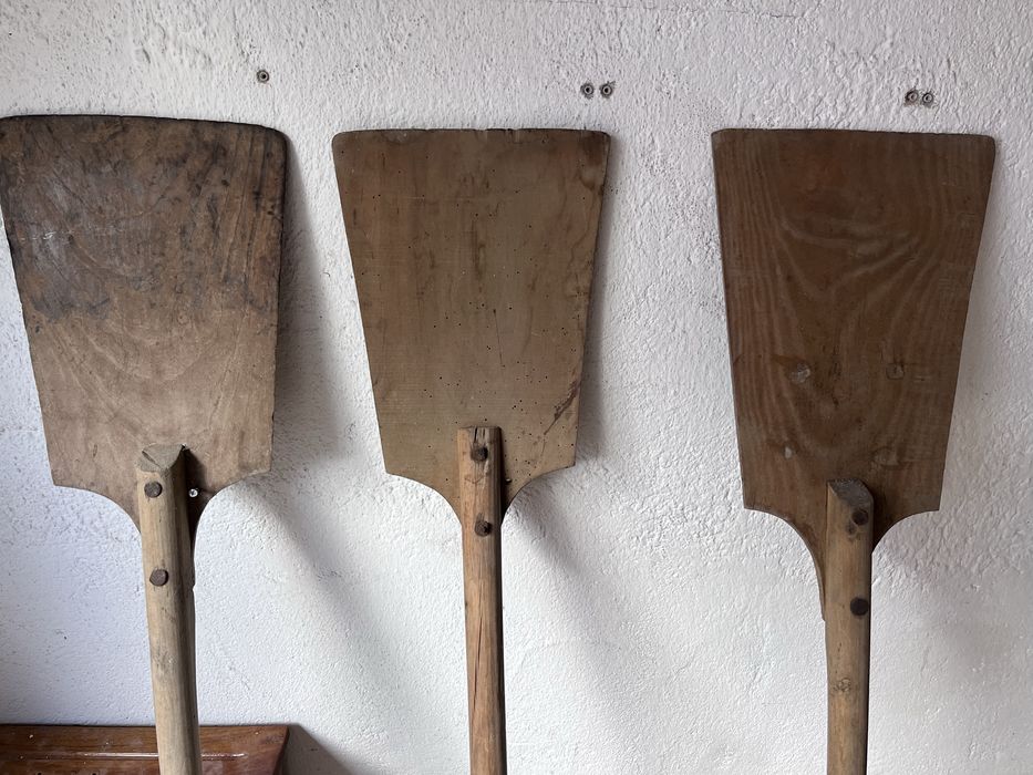 Pás de madeira antigas