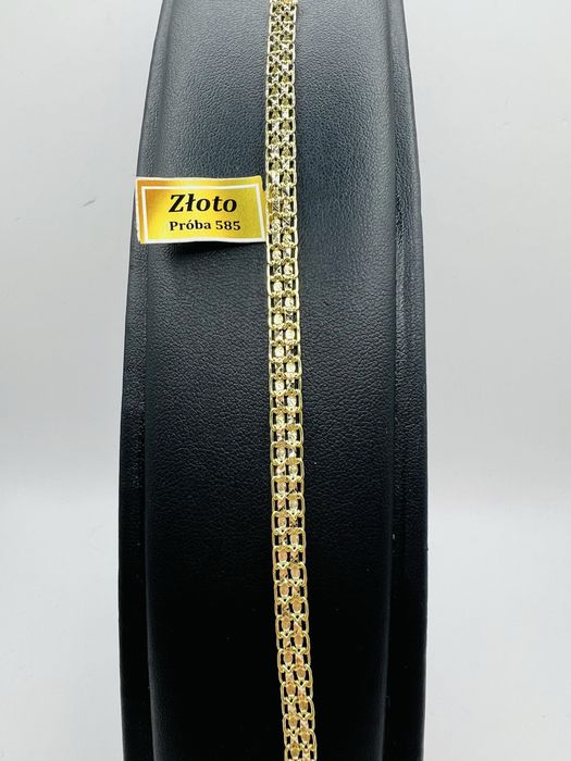 Złota bransoletka próba 585