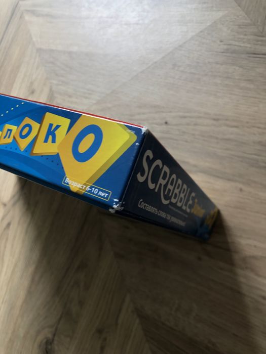 Scrabble junior, скраббл