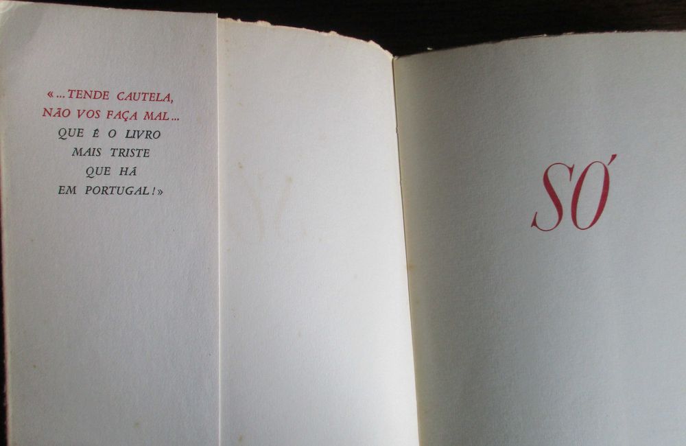 António Nobre - - - Só - - - - - Livro