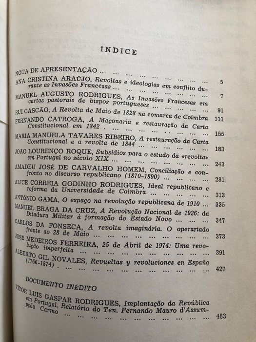 A Força Pública na Revolução / Revoltas e Revoluções