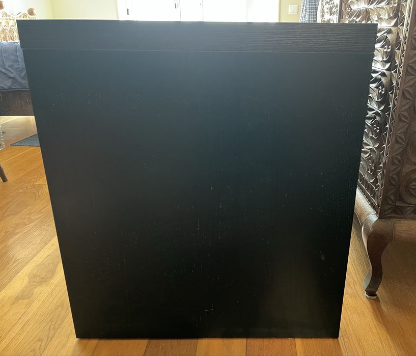 Secretária nova com gaveta e prateleiras