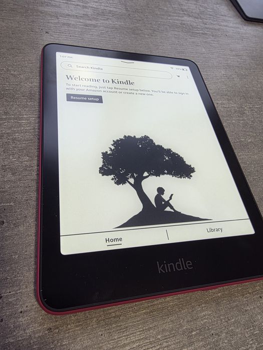 Kindle Paperwhite 2025. 12 покоління. Зелений. Червоний. 32гб. Гарантія