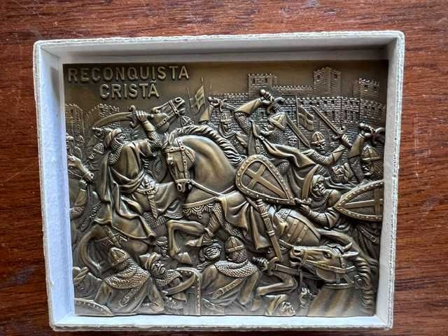 Coleção completa de medalhas "Série Histórica" - Cabral Antunes, Veríssimo Serrão