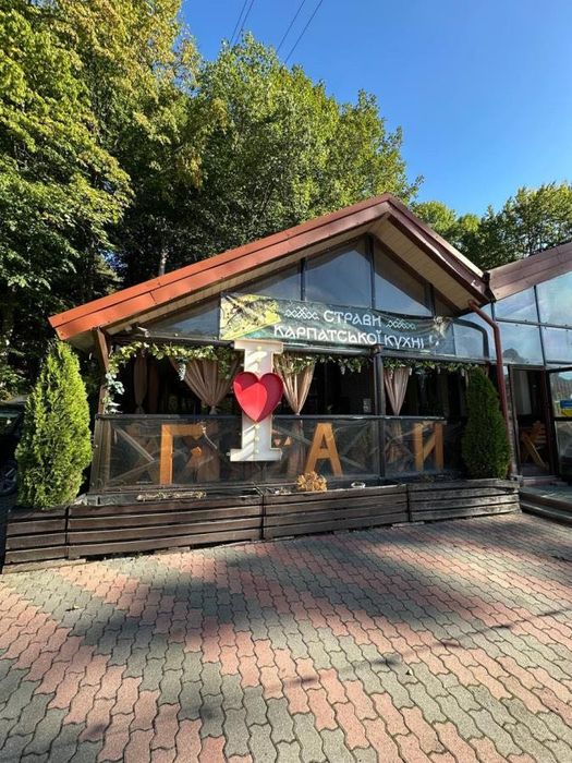 Продам бізнес в центрі Яремче! Ресторан «Зелений Гай» поруч водоспаду!