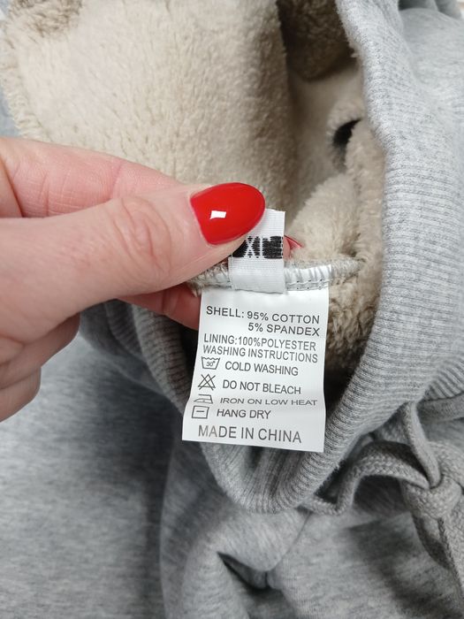 Spodnie dresowe XL szare ocieplane ciepłe wygodne casual