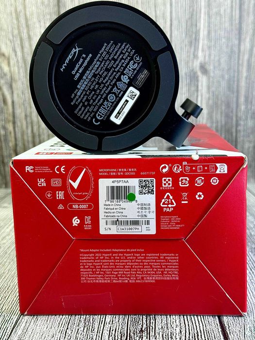 Микрофон HyperX QuadCast S 1 шт. USED!