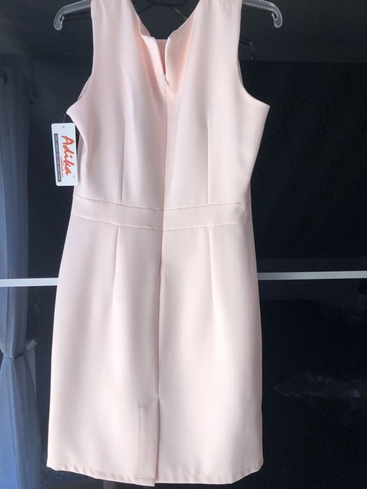 Letnia sukienka , pudrowy róż.