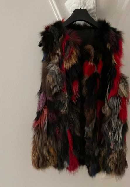 Kamizelka futro lis