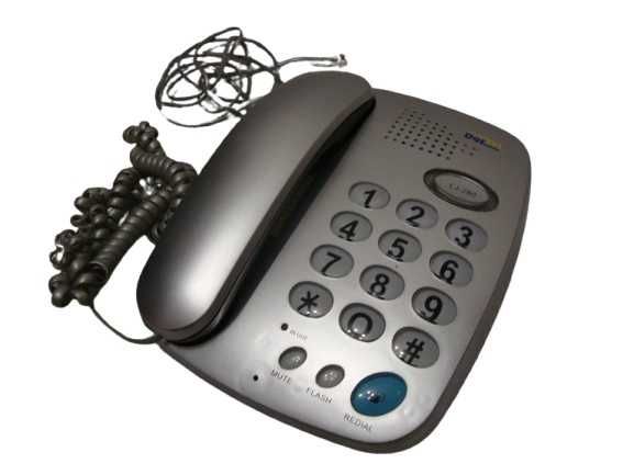 Ładny jak nowy Telefon stacjonarny przewodowy DARTEL LJ-280 Łódź
