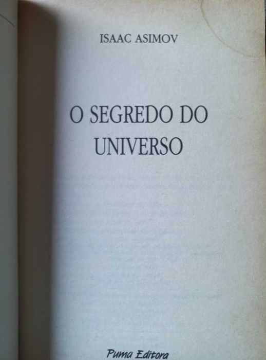 O Segredo do Universo - Isaac Asimov