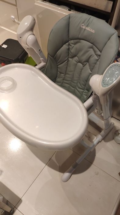 Krzesełko do karmienia + huśtawka Caretero Indygo