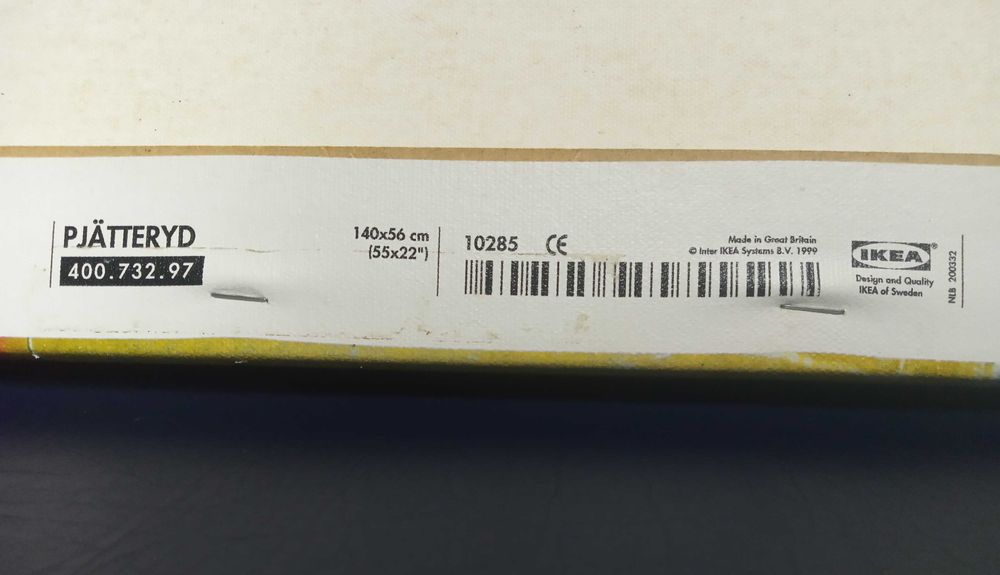 Tela Decorativa Obra David Briggs 140x56cm Abstrato