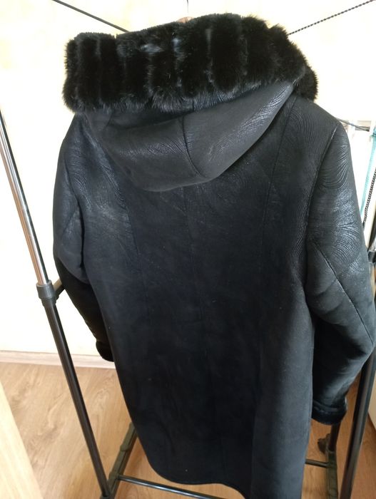 Дублянка жіноча із вставками норки