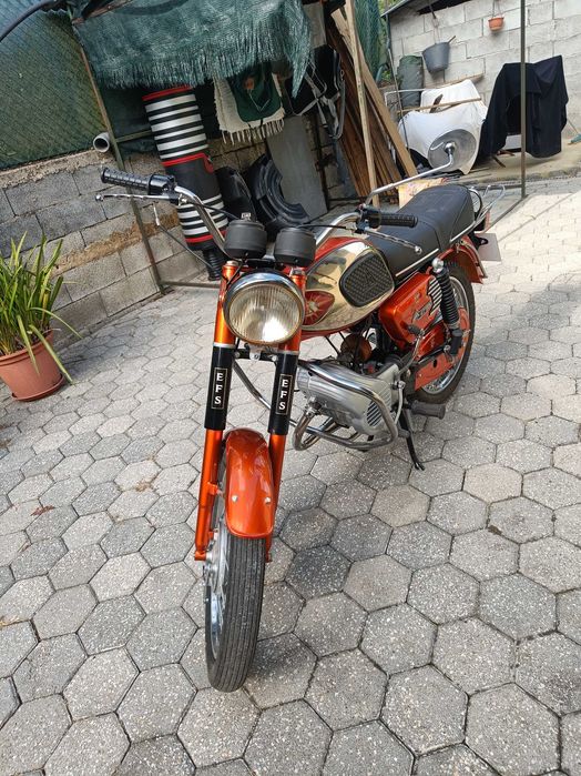 Motorizada EFS GT Zundapp 4V como nova para venda com garantia