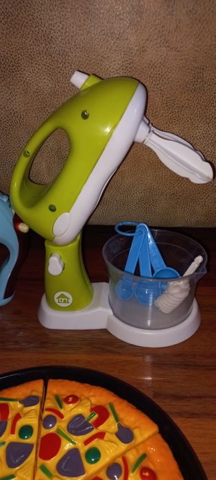 Набір лот їжа пакет ELC праска піцца міксер ваги тостер кухня