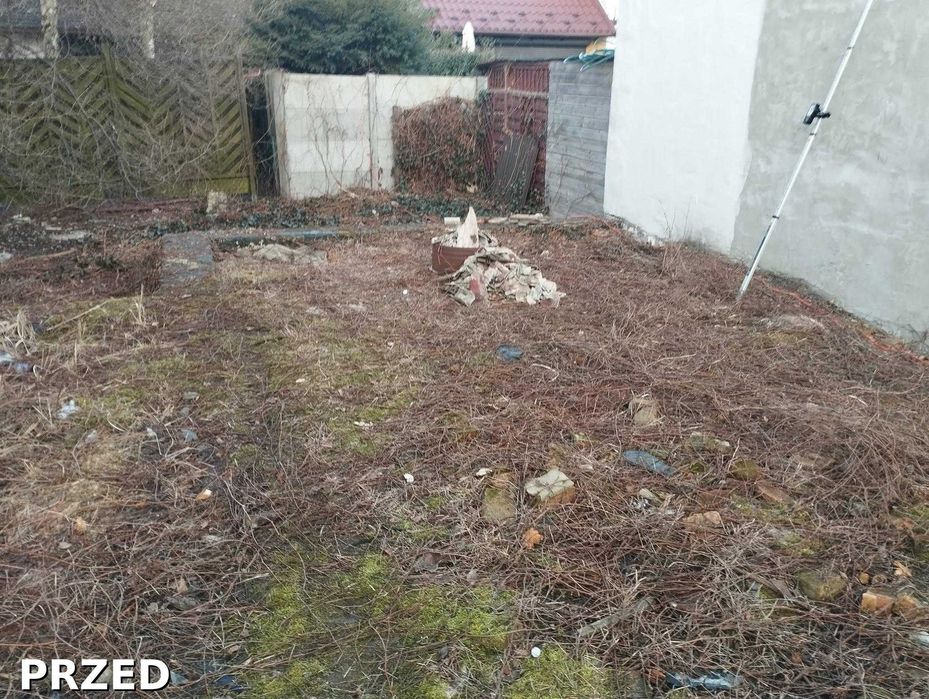 Przygotowanie terenu  – niwelacja, równanie, plantowanie