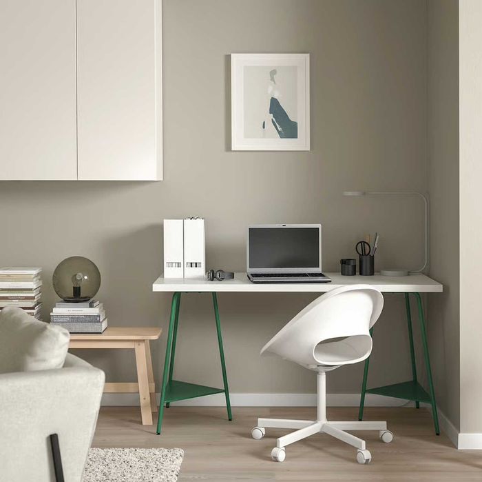 Kozioł TILLSLAG, zielony metal IKEA 105.224.24