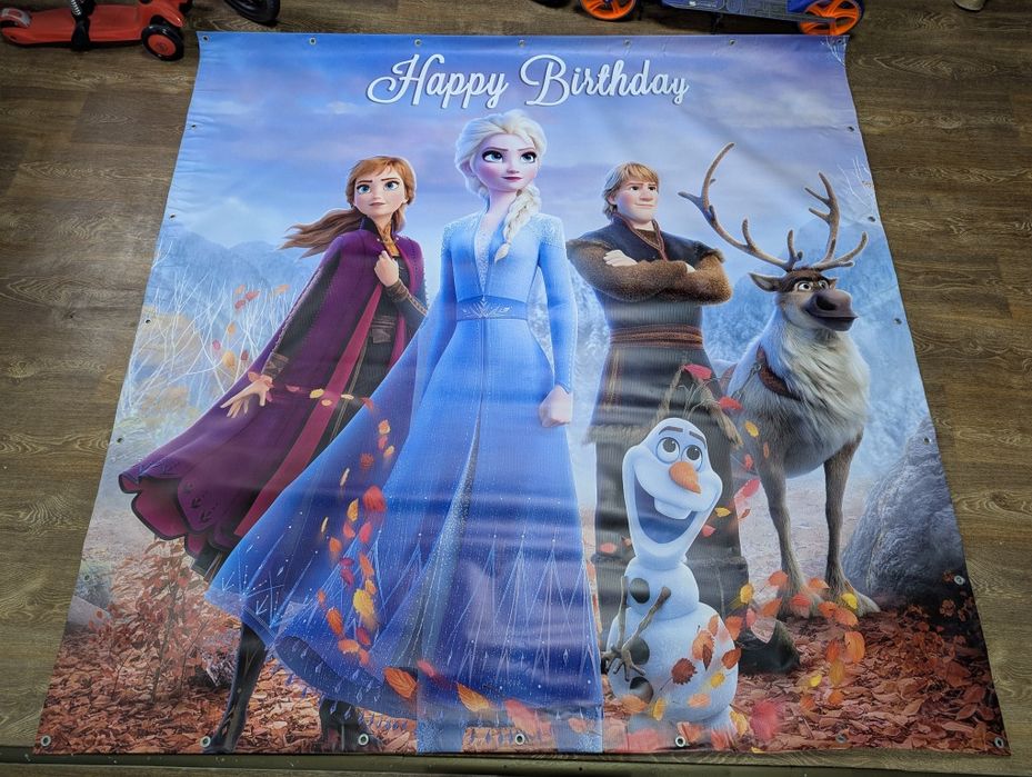 Банер 2х2 з люверсами