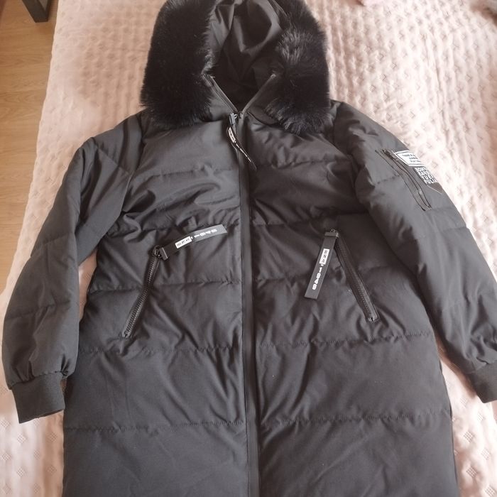 Kurtka zimowa damska czarna M