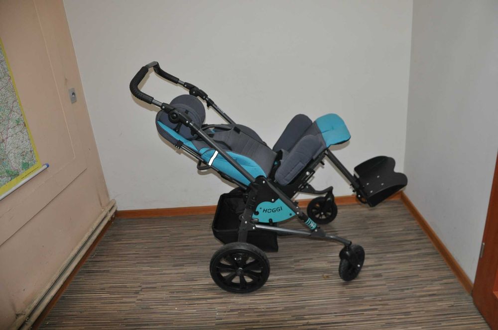 Hoggi Bingo 2XL Evolution Wózek specjalny inwalidzki dziecięcy FAKTURA
