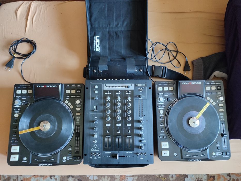 DJ Установка Denon DN-S3700 (2 CDJ + Мікшер Behringer)