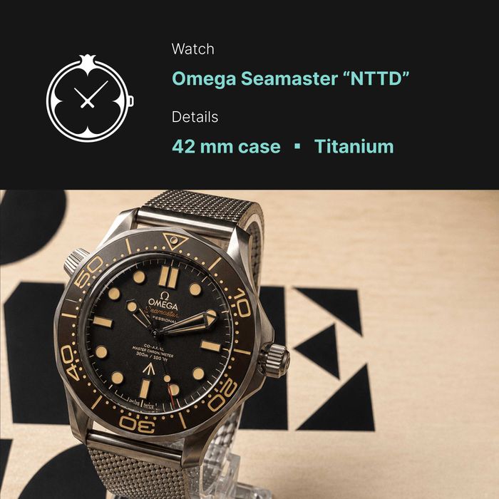 Nowy 2026 Omega Seamaster Diver 300M 007 Edition „No Time To Die”